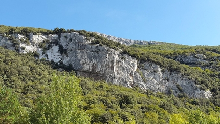 La nuova Falesia degli Amici in Val d'Adige