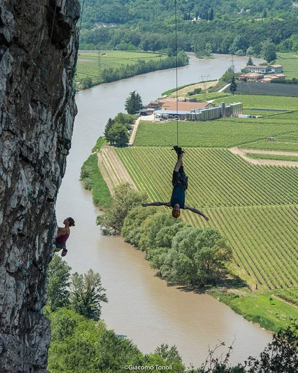 Falesia degli Amici Val d'Adige - La Falesia degli Amici in Val d'Adige