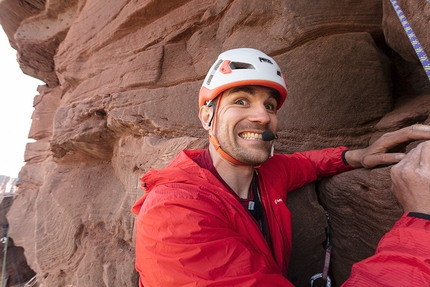 Old Man Of Hoy - Jesse Dufton climbing The Old Man of Hoy, Orkney Islands, Scotland