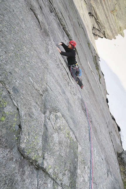 Lofoten Norway - Diamantfinner, North Face of Moltbaertinden North Peak, Lofoten Islands, Norway (Bernat Bilarrassa, Gerber Cucurell, Jordi Esteve 24/05/2019)