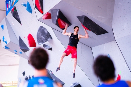 Coppa del Mondo Boulder 2019, Vail - Jan Hoyer nella Coppa del Mondo Boulder 2019 a Vail