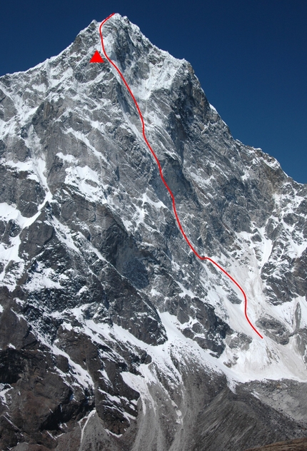 Ueli Steck - Cholatse Parete Nord, 6440m Nepal