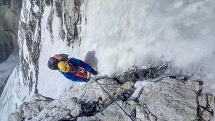 Chamlang Nepal, Márek Holeček, Zdeněk Hák - Chamlang NW Face: Márek Holeček