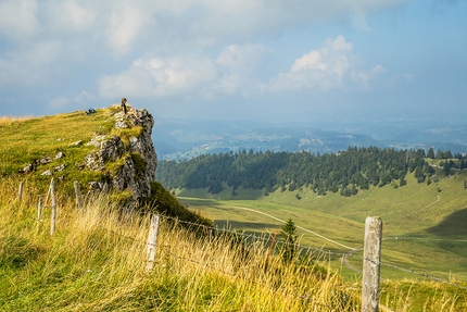 Svizzera a piedi - Sentiero in cresta del Giura: 8° tappa, tra Chasseral e Vue des Alps. 