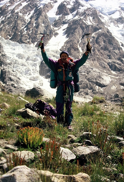 Krzysztof Wielicki - Krzysztof Wielicki after his solo ascent of Nanga Parbat in 1996