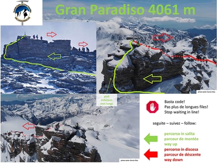 Gran Paradiso new summit ascent and descent route. Interview with Alex Chabod