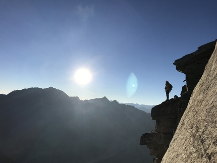 Simon Gietl, Vittorio Messini, Mittlere Kasten - Climbing 'Alles Im Kasten', Mittlere Kasten, Austria (Simon Gietl, Vittorio Messini)