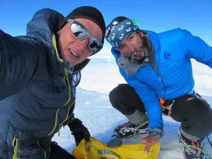 Karl Egloff in velocità sul Denali in Alaska