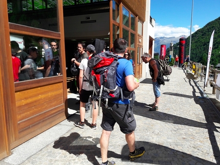 Gerolasass 2019 - Durante il primo Gerolasass, il raduno boulder e di arrampicata con la corda che si è tenuto in Val Gerola (Alta Valtellina) dal 21 - 23 giugno 2019