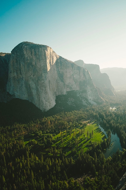 Barbara Zangerl  - El Capitan in Yosemite visto dalla Middle Cathedral