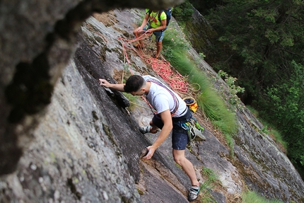 Ci Rivediamo, Paolino, nuova via d’arrampicata in Valle di Daone