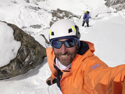 Cala Cimenti - Cala Cimenti sul Nanga Parbat al Campo 4