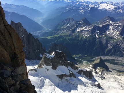 Pilier Rouge du Brouillard, Mont Blanc - Pilier Rouge du Brouillard, Mont Blanc: Gabriele Carrara, Marco Farina, Denis Trento