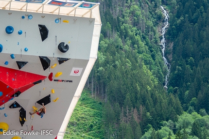 Lead World Cup 2019 - During the Chamonix stage of the Lead World Cup 2019