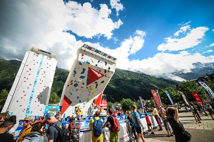 Coppa del Mondo Lead 2019 - Durante la Coppa del Mondo Lead 2019 a Chamonix