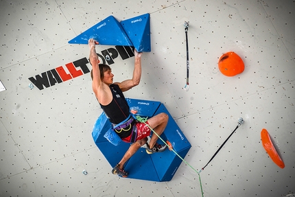 Lead Climbing World Cup 201 - Alexander Megos, Semifinal, Lead World Cup 2019 at Chamonix