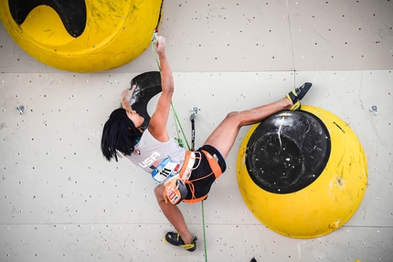 Lead Climbing World Cup 201 - Ashima Shiraishi, Semifinal, Lead World Cup 2019 at Chamonix