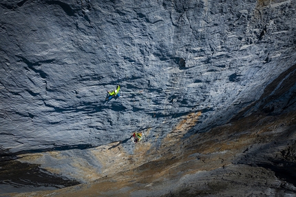 Roger Schaeli, Stephan Siegrist establish Silberrücken up Jungfrau in Switzerland