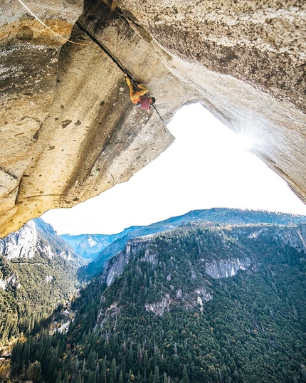 Jorg Verhoeven - Jorg Verhoeven climbing Separate Reality in Yosemite, USA