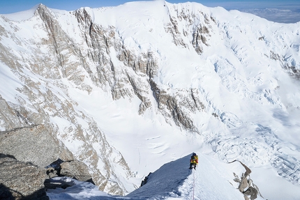 Cresta Cassin Denali - Sulla Cresta Cassin, Denali, Alaska (Hector Silva Peralta, Michele Colturi)