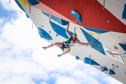 Claudia Ghisolfi - Claudia Ghisolfi, Coppa del Mondo Lead 2019 a Chamonix