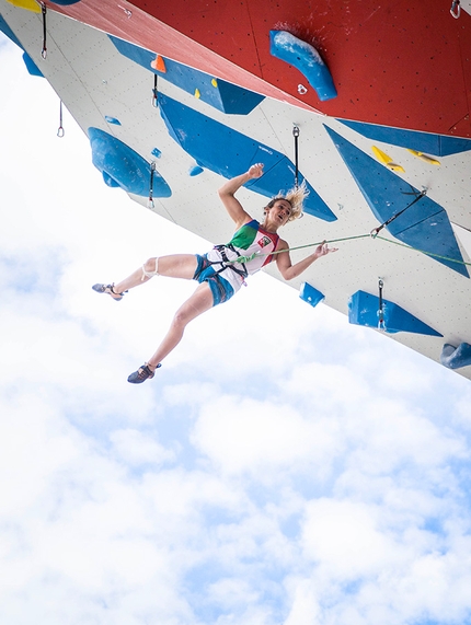 Claudia Ghisolfi - Claudia Ghisolfi, Coppa del Mondo Lead 2019 a Chamonix