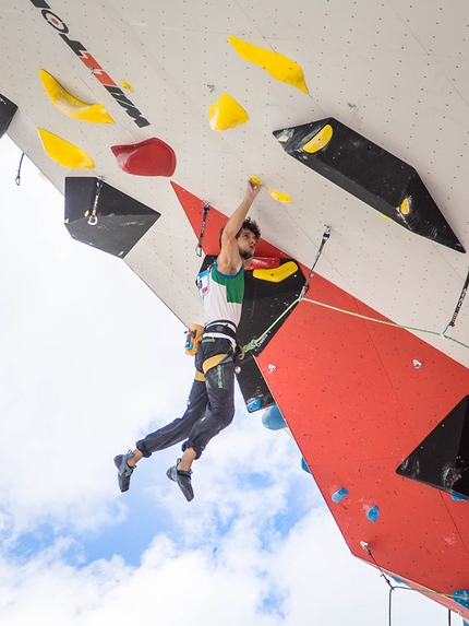 Francesco Vettorata - Francesco Vettorata, Coppa del Mondo Lead 2019 a Chamonix