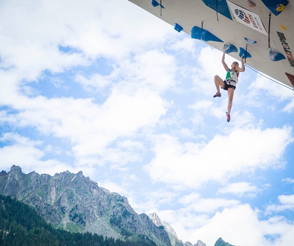 Laura Rogora - Laura Rogora, Coppa del Mondo Lead 2019 a Chamonix