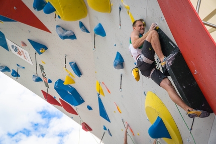 Ludovico Fossali - Ludovico Fossali, Coppa del Mondo Lead 2019 a Chamonix