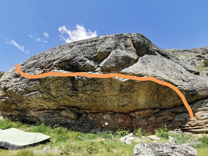 Gran Paradiso, Valle d'Aosta - Durante il Granpablok 2019, il meeting di arrampicata boulder al Gran Paradiso in Valle d’Aosta