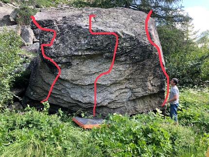 Gran Paradiso, Valle d'Aosta - Durante il Granpablok 2019, il meeting di arrampicata boulder al Gran Paradiso in Valle d’Aosta