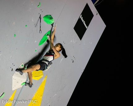Chaehyun Seo - Chaehyun Seo durante la terza tappa della Coppa del Mondo Lead 2019 a Briançon 