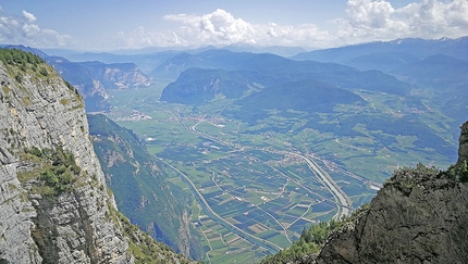 50Special, Val Trementina, Paganella - La Val d'Adige vista dalla Val Trementina, Paganella