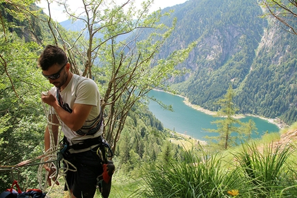 Valle di Daone - Val Daone: durante l'apertura di Nessuno vuole essere Robin (Gianluca Forti, Nicholas Ferrari, Sandro De Toni)