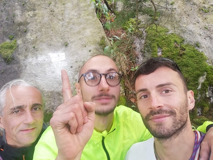 Valle di Daone - Val Daone: durante l'apertura di Nessuno vuole essere Robin (Gianluca Forti, Nicholas Ferrari, Sandro De Toni)