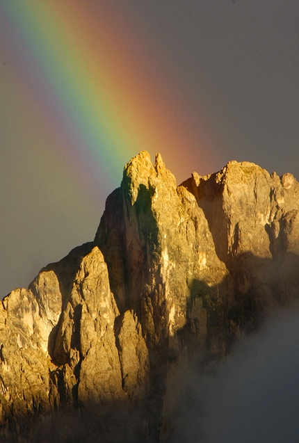 L’innocenza perduta e la montagna dell'età del ferro - Cima Undici (Val di Fassa - Gruppo Monzoni Vallaccia - Dolomiti)