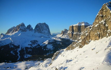 L’innocenza perduta e la montagna dell'età del ferro - Sassolungo e Piz Ciavazes (Dolomiti)