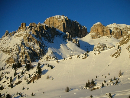 L’innocenza perduta e la montagna dell'età del ferro - Sass Pordoi (Dolomiti)