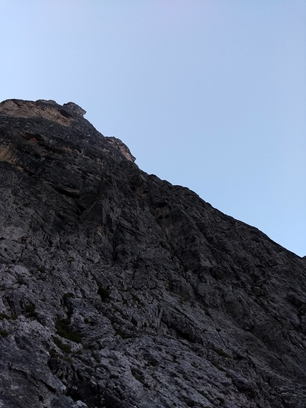 Pale di San Martino Dolomiti - Via quota 100, Pala di San Bartolomeo, Pale di San Martino, Dolomiti (Stefano Menegardi, Emanuele Menegardi)