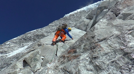 Huandoy North, Peru, Márek Holeček, Radoslav Groh - Huandoy North: making the first ascent of Boys 1970, established byMárek Holeček and Radoslav Groh