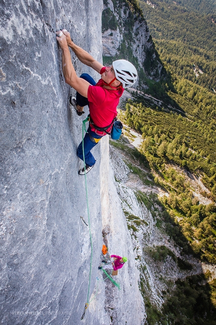 Luka Lindič, End of Silence - Luka Lindič repeating End of Silence up Feuerhorn (Berchtesgadener Alps, Germany)