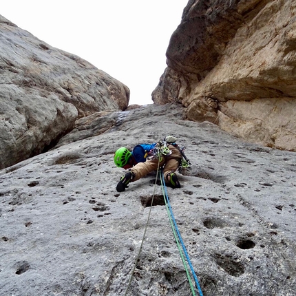 Colombo lunatico, nuova via d’arrampicata sulla sud della Marmolada per Geremia e Gianola