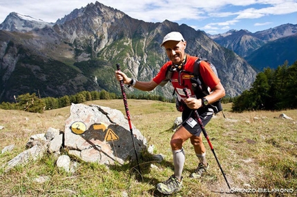 Tor des Geants 2010 - Stevie Haston competing in the Tor des Geants 2010