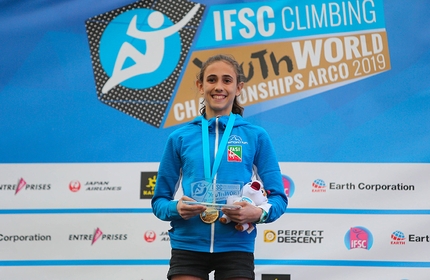 Laura Rogora - Laura Rogora Campionessa del Mondo Boulder Giovanile