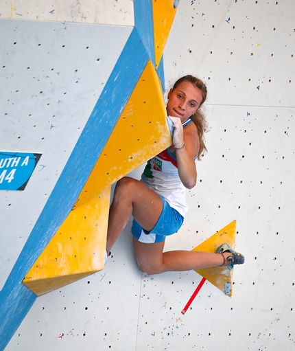 Camilla Moroni - Camilla Moroni quinta ai Campionati Mondiali Giovanili di Arrampicata Sportiva Arco 2019