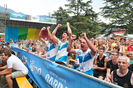 Campionati Mondiali Giovanili di Arrampicata Sportiva Arco 2019 - Il pubblico ai Campionati Mondiali Giovanili di Arrampicata Sportiva Arco 2019