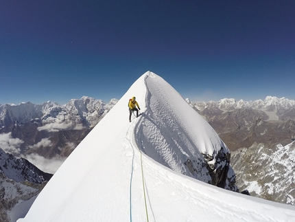 Zsolt Torok - Zsolt Torok sul Kiajo Ri in Nepal