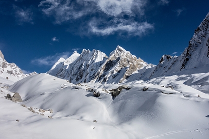 Yarkhun valley, Pakistan, Pierrick Fine, Antoine Rolle, Aurélien Vaissière, Symon Welfringer - Durante la prima salita di Risht Peak nella valle Yarkhun, Pakistan, Pierrick Fine, Antoine Rolle, Aurélien Vaissière, Symon Welfringer