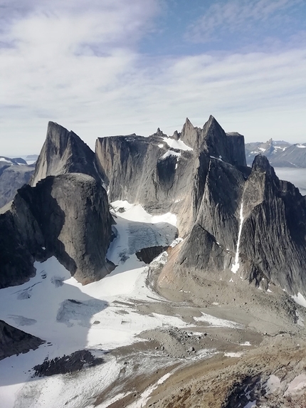 Federica Mingolla, Edoardo Saccaro, Nalumasortoq, Tasermiut Fjord, Groenlandia - Panorama del Nalumasortoq, Tasermiut Fjord, Groenlandia (08/2019)