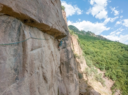 Wasserläufer multi-pitch climb in South Tyrol by Daniel Ladurner, Florian Riegler, Martin Riegler